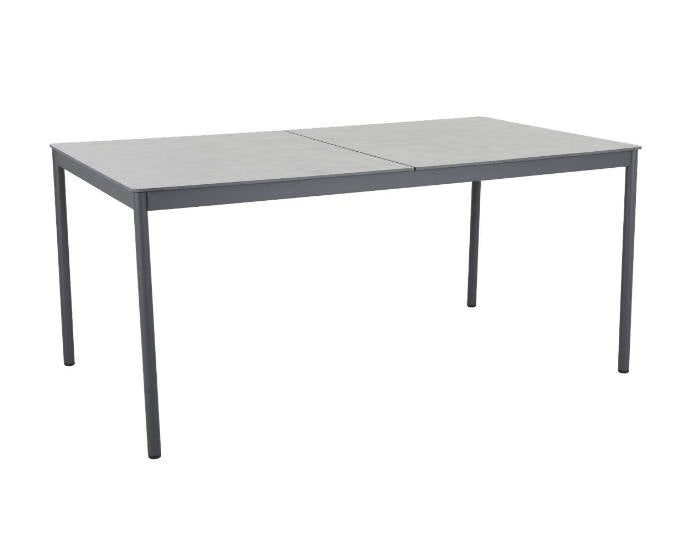 Stół z blatem HPL 160 Nox grafit szary