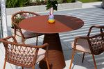 Ikon Twist Pedrali – stół outdoor ze sznurem