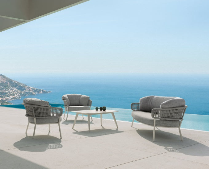 Moon Alu zestaw biały