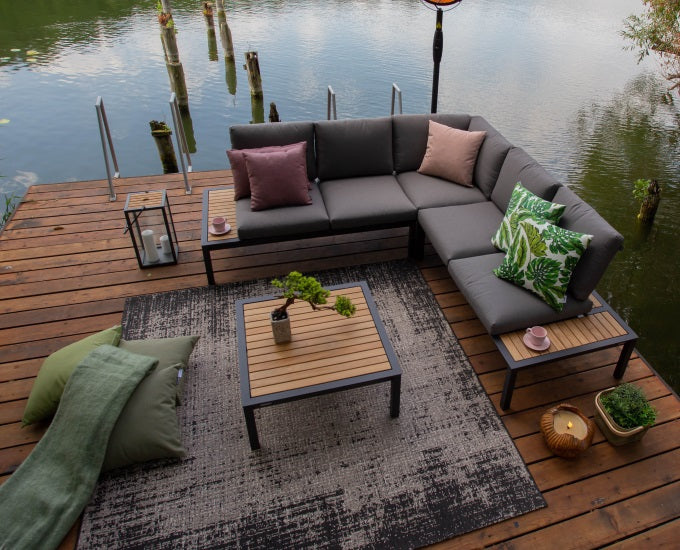 narożnik aluminium teak Illora