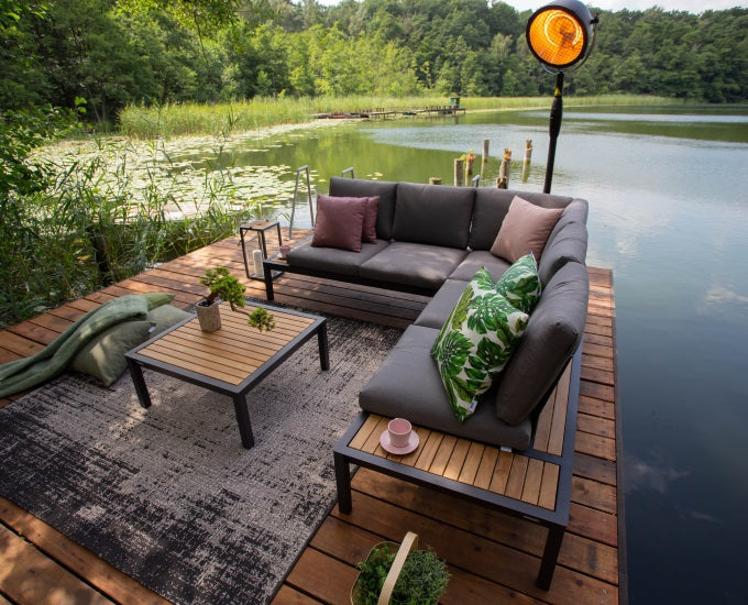 narożnik aluminium teak Illora