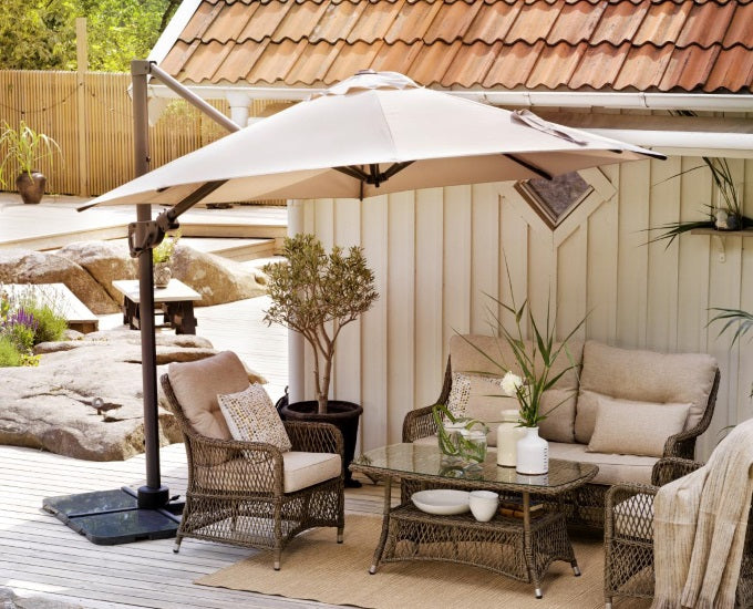 parasol okrągły na nodze bocznej Varallo