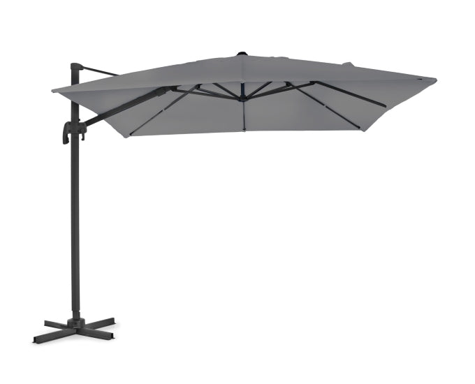 parasol linz grafitowo szary