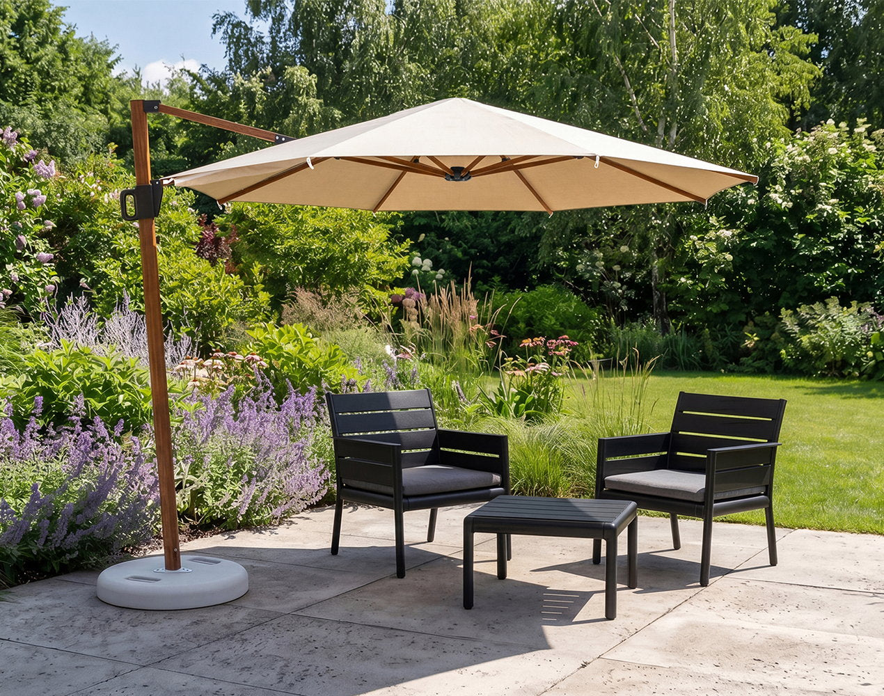 Parasol na nodze bocznej 3 m Woody