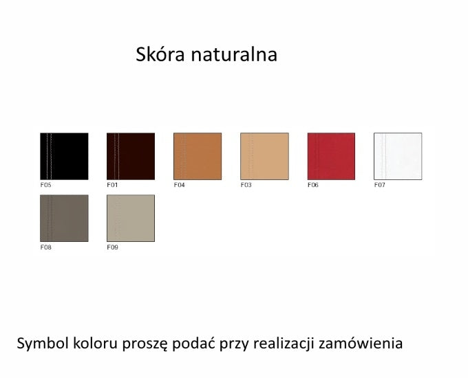 Wykaz kolorów fotela Gliss 930