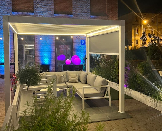 zadaszenie lamelowe 3x3 wynajem