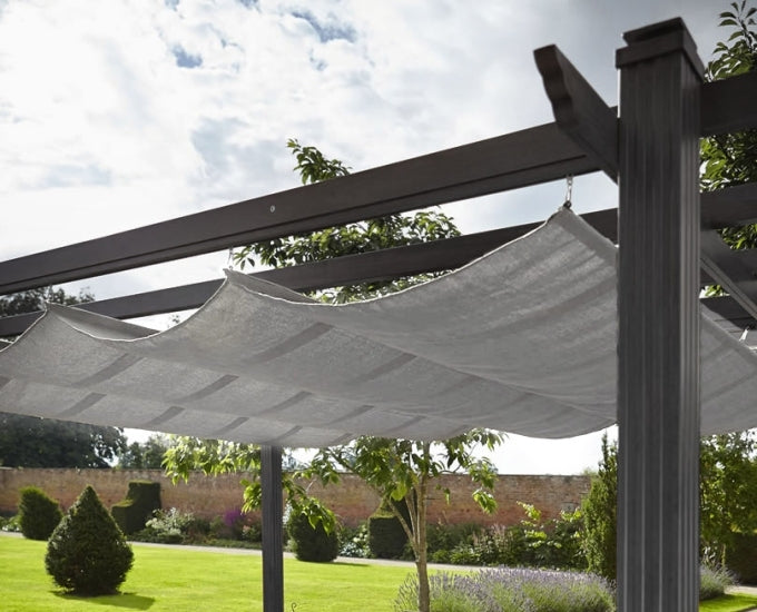 Pergola ogrodowa z rozsuwanym dachem Split