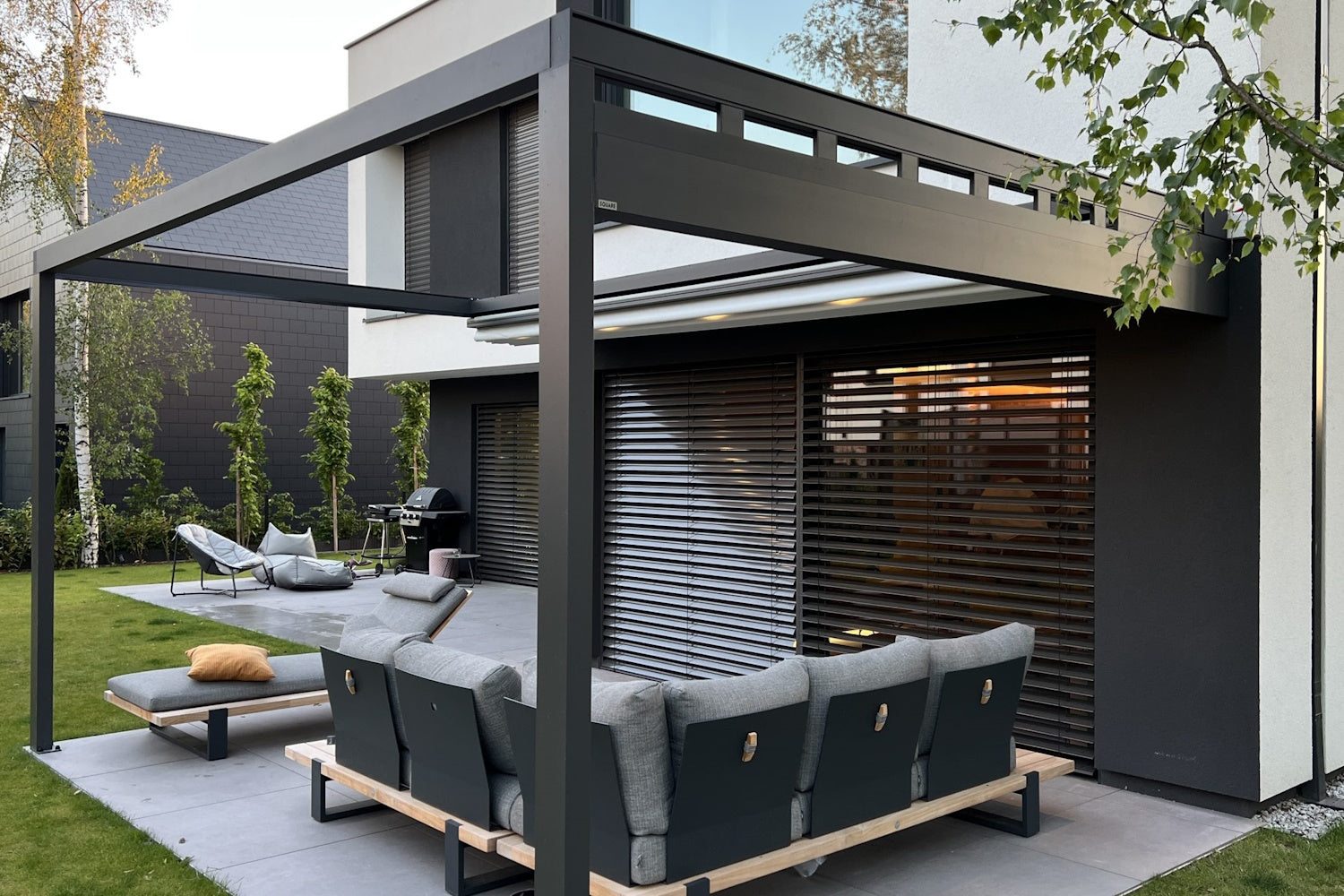 Pergola z płaskim dachem Flat