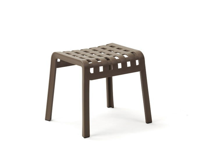 podnóżek brązowo szary