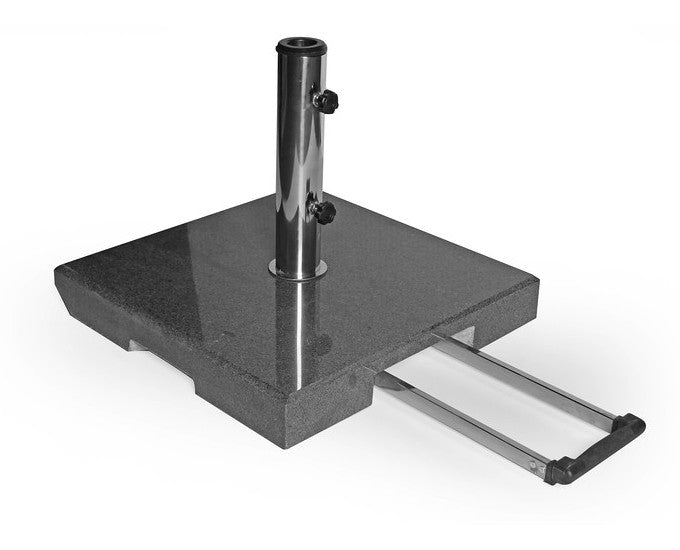 czarna podstawa pod parasol kwadratowa 40 kg