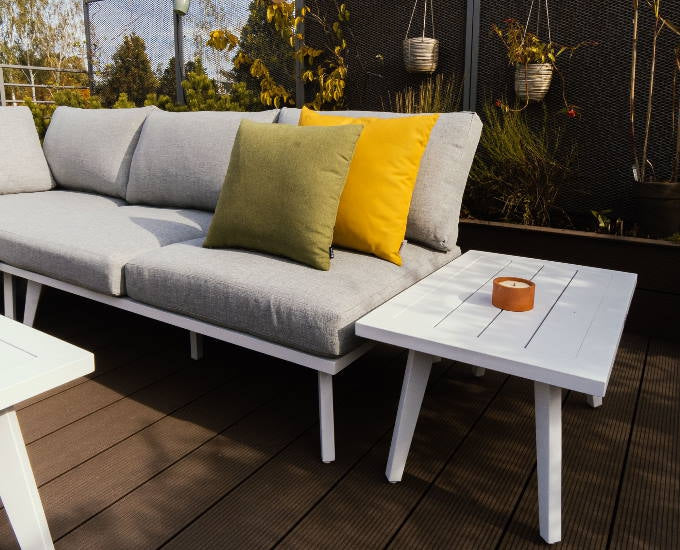 stolik pomocniczy Villac biały