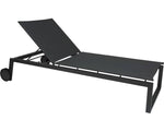 leżak antracyt siatka carbon Robin