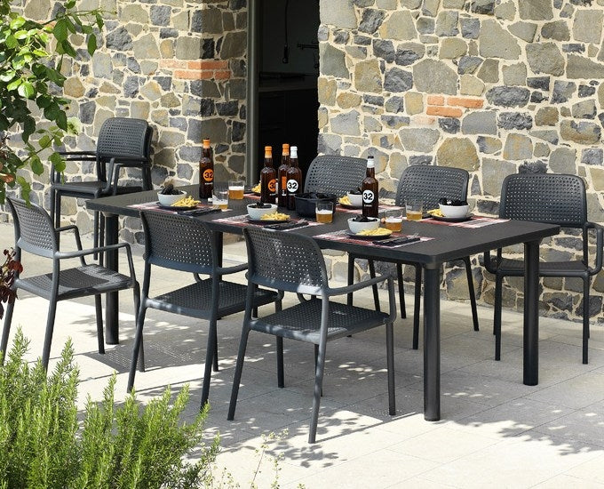 stół libeccio nardi grafit