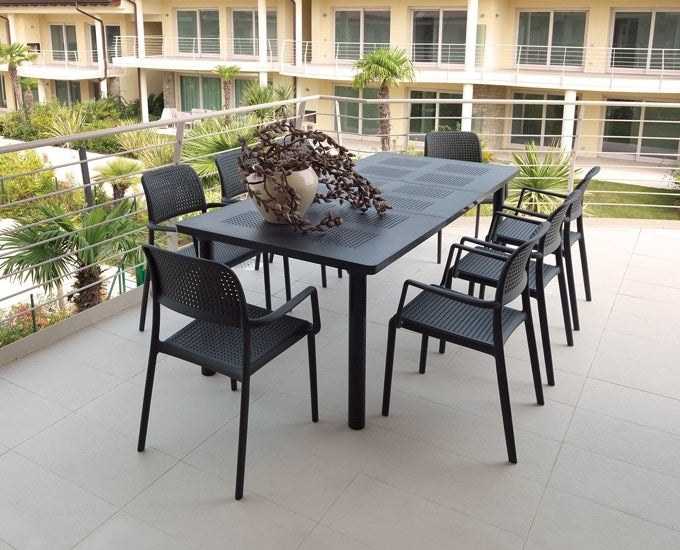 rozkładany stół libeccio grafitowy