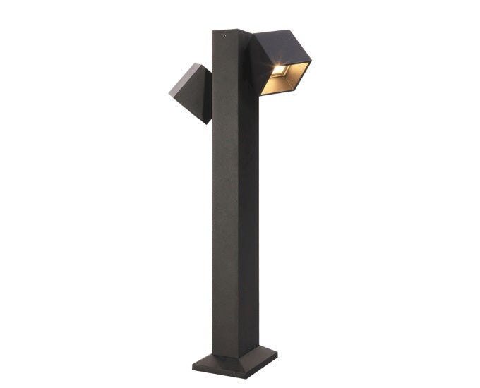 słupek oświetleniowy Cubes z 2 lampami
