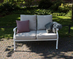 sofa 2 osobowa Vichy biała