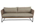 ażurowa sofa technorattan Pors
