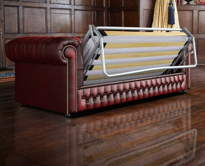 sofa Chesterfield z funkcją spania