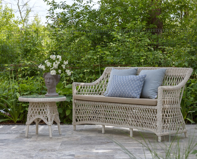 ażurowa sofa 3 osobowa technorattan Orleans