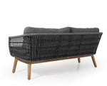 ażurowa sofa technorattanowa Kent