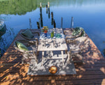 zestaw teak Vigo technorattan Kamomil