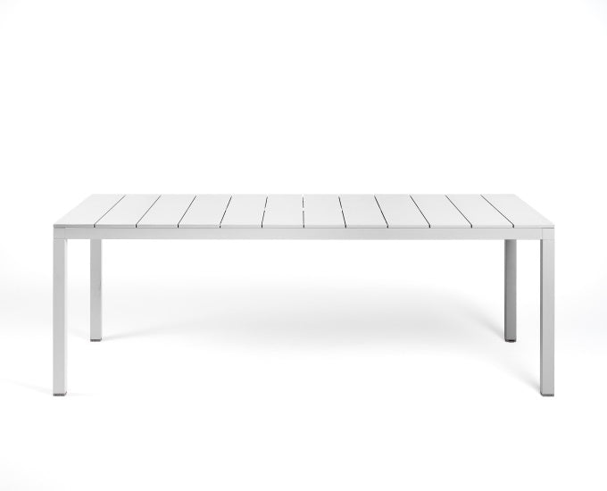 stol aluminiowy Rio 210 biały