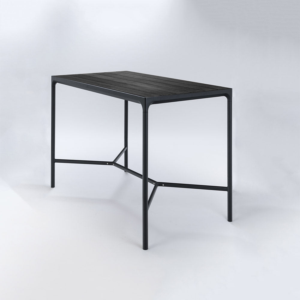 stół barowy 160x90 Four aluminiowy blat