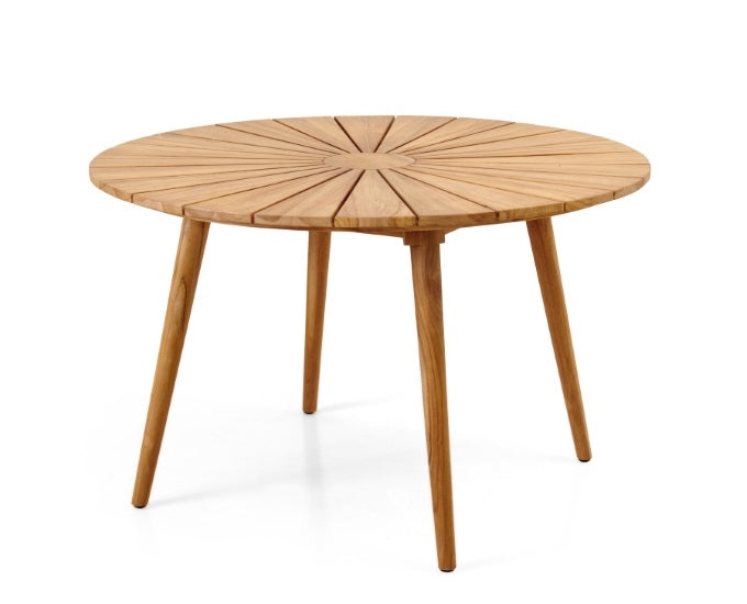 teak Parga stół okrągły