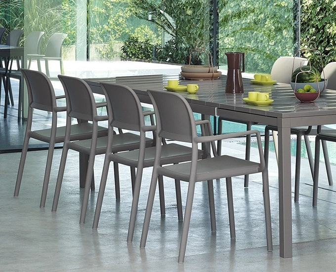 taupe Rio 210-280 Nardi krzesła Riva