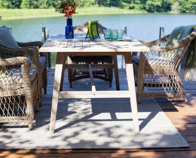 stół teak Vigo 160x90