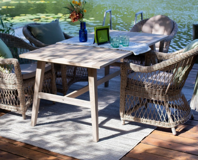 stół teak Vigo 160x90