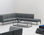 czarny stolik kawowy Code 119x59x30