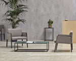 marmurowy stolik Code 119x59x31 zielony marmur