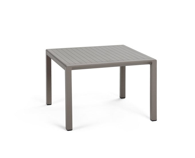 taupe stoliczek kwadratowy Aria