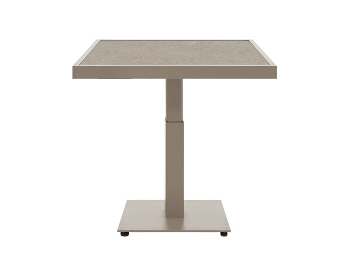 podnoszony stolik kawowy Scale 85x85 beżowy