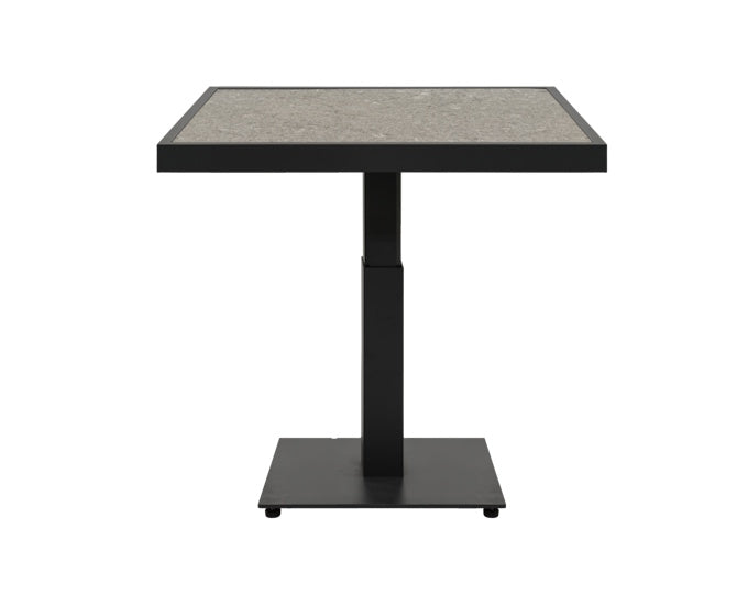 podnoszony stolik kawowy Scale 85x85 czarny