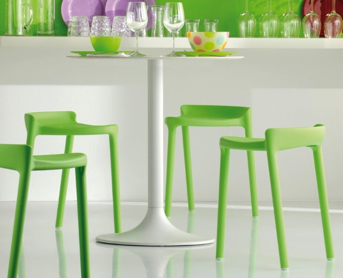 Taborety Happy 491 w kolorze zielonym
