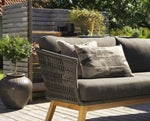 ażurowa sofa Kent grafit