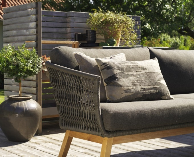 ażurowa sofa Kent grafit