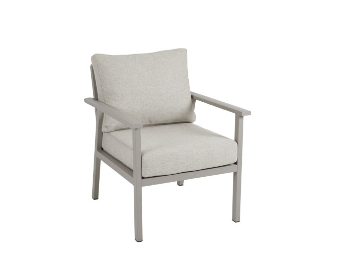 wysoki fotel Samvaro beżowy