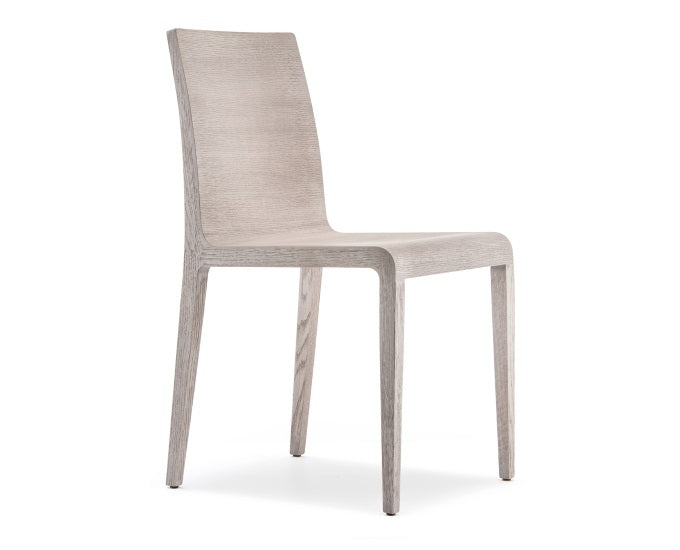 Krzesło drewniane Young 420 w kolorze szary vintage