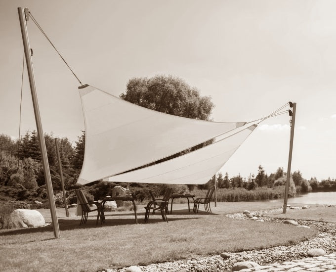 Żagiel przeciwsłoneczny kwadratowy 5x5