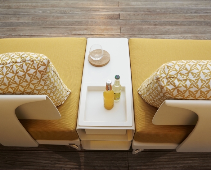 Narożnik Coral Reef Lounge dla 6 osób Coral Reef Lounge Ogrodowy Salon